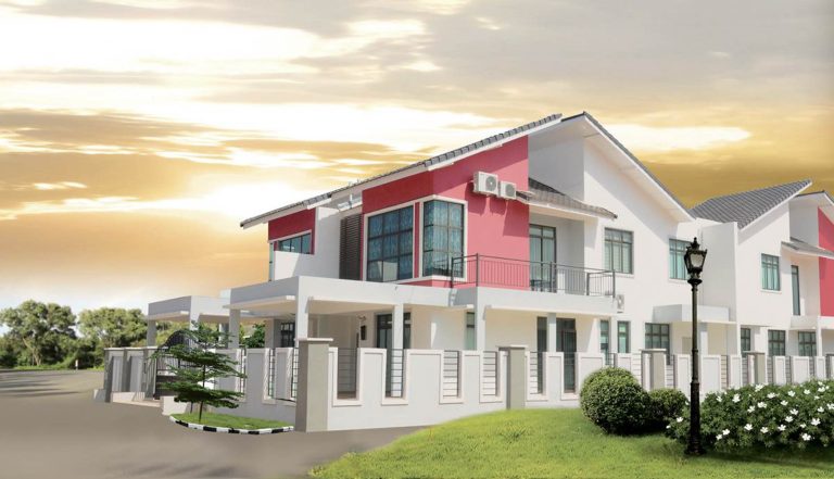 Double Storey Terrace House