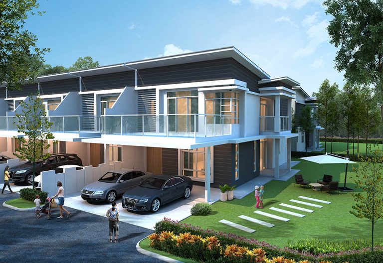 Double Storey Terrace House