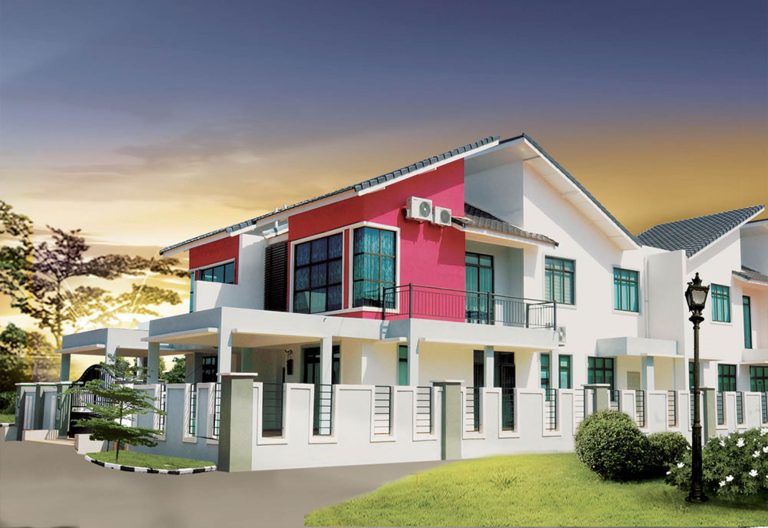 Double Storey Terrace House