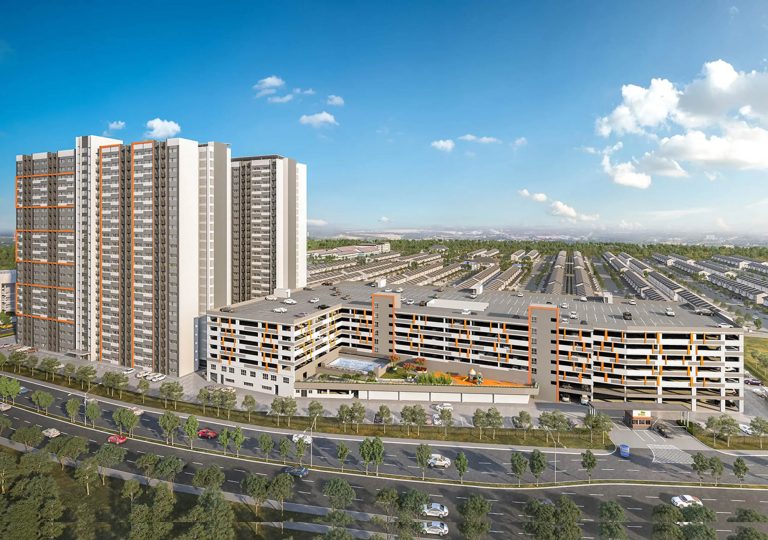 Aerial View of Condominium