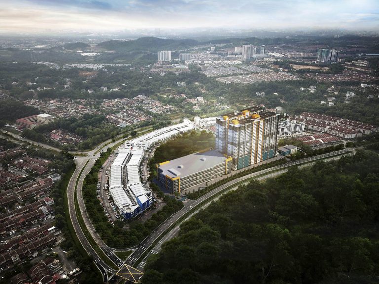 Aerial View of Condominium