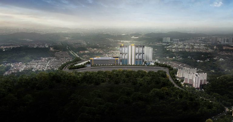 Aerial View of Condominium