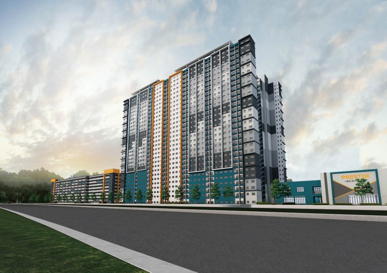 Aerial View of Condominium