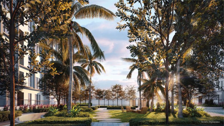 Palm & Hammock Seat