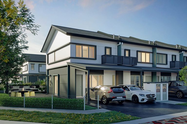 Double Storey Terrace House