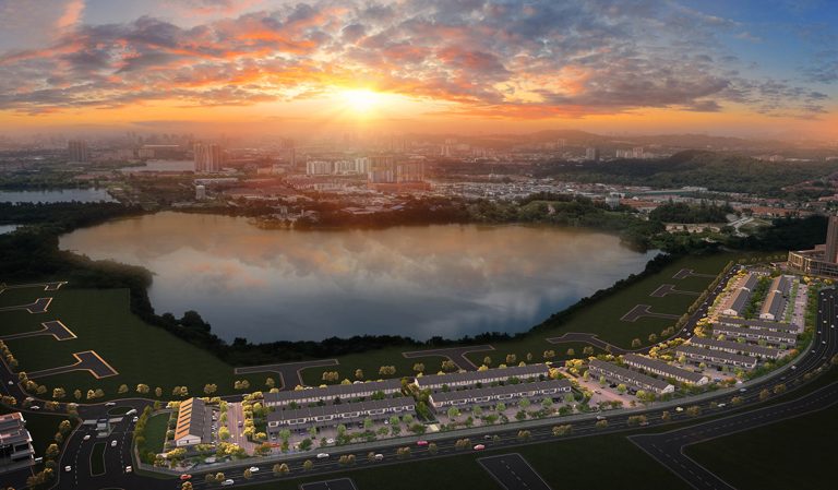 Aerial View of Project