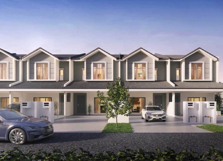 Double Storey Terrace House