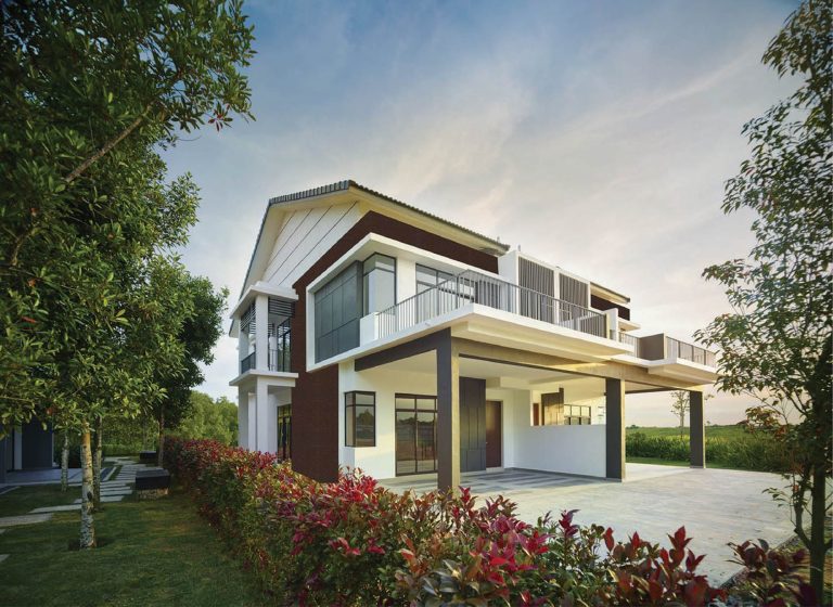 Double Storey Terrace House