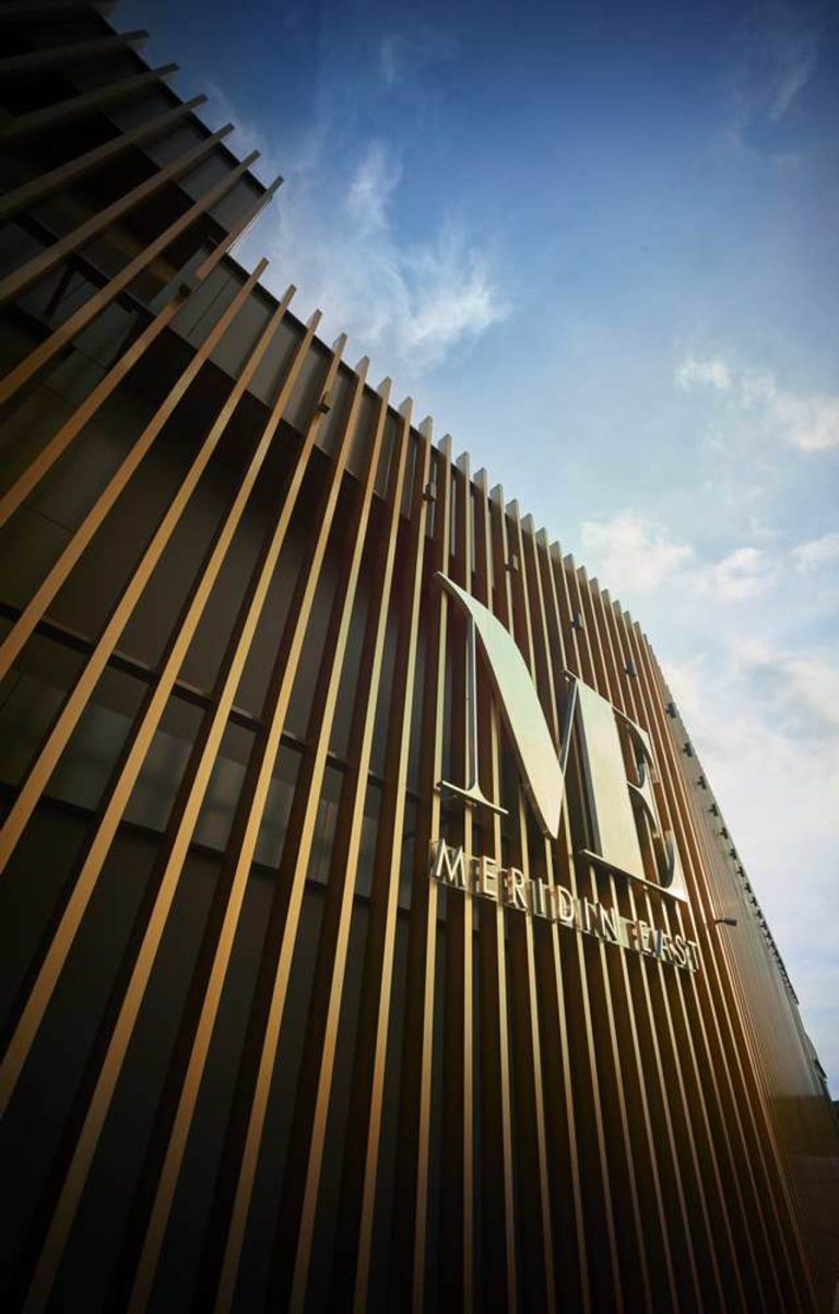 Meridin East Signboard