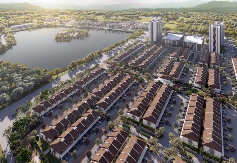 Lakeside Aerial View